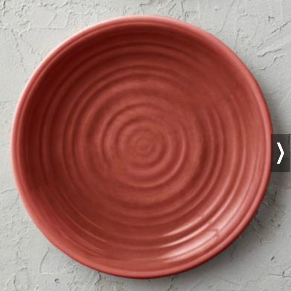 Outdoor Plates Set of 4 Red 